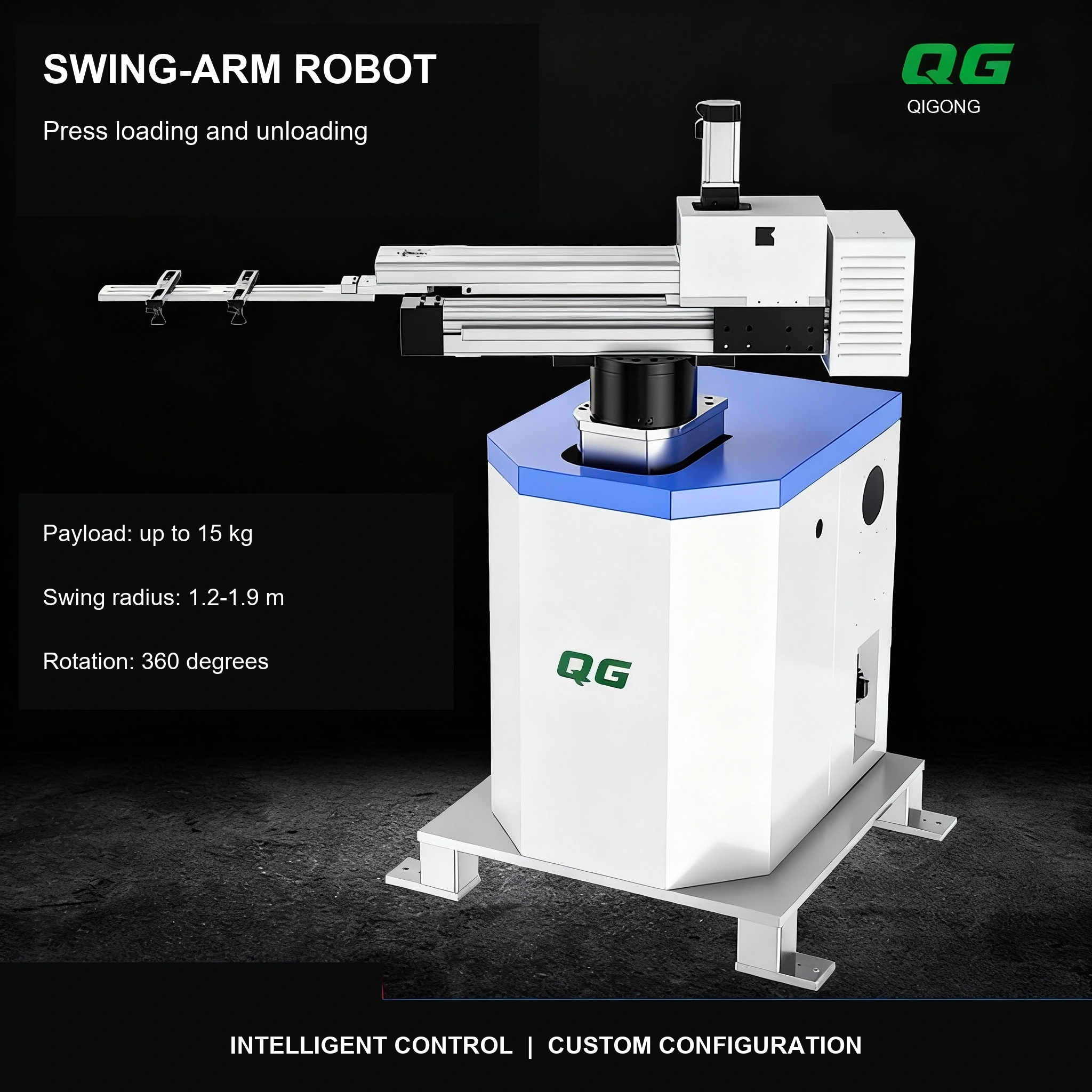 4-Axis Swing-Arm Press Robot