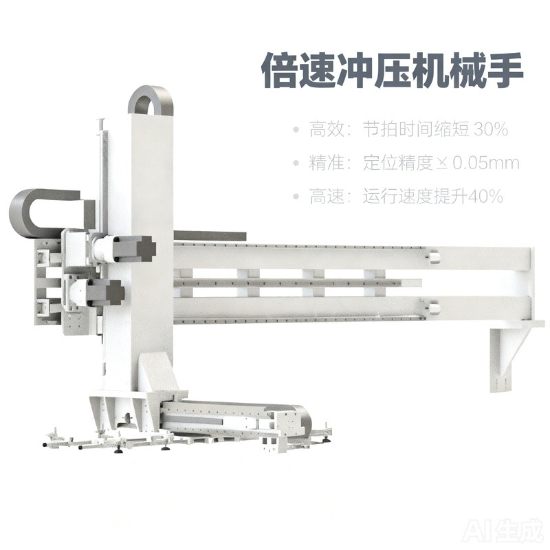 上挂倍速冲压机械手